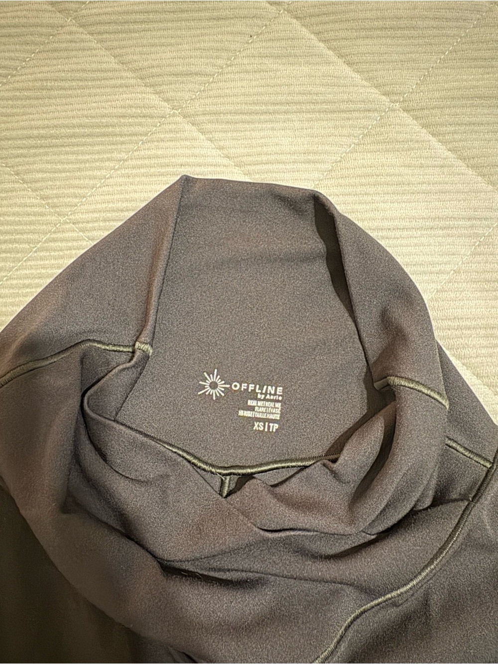 Aerie Dark grey flare Legging